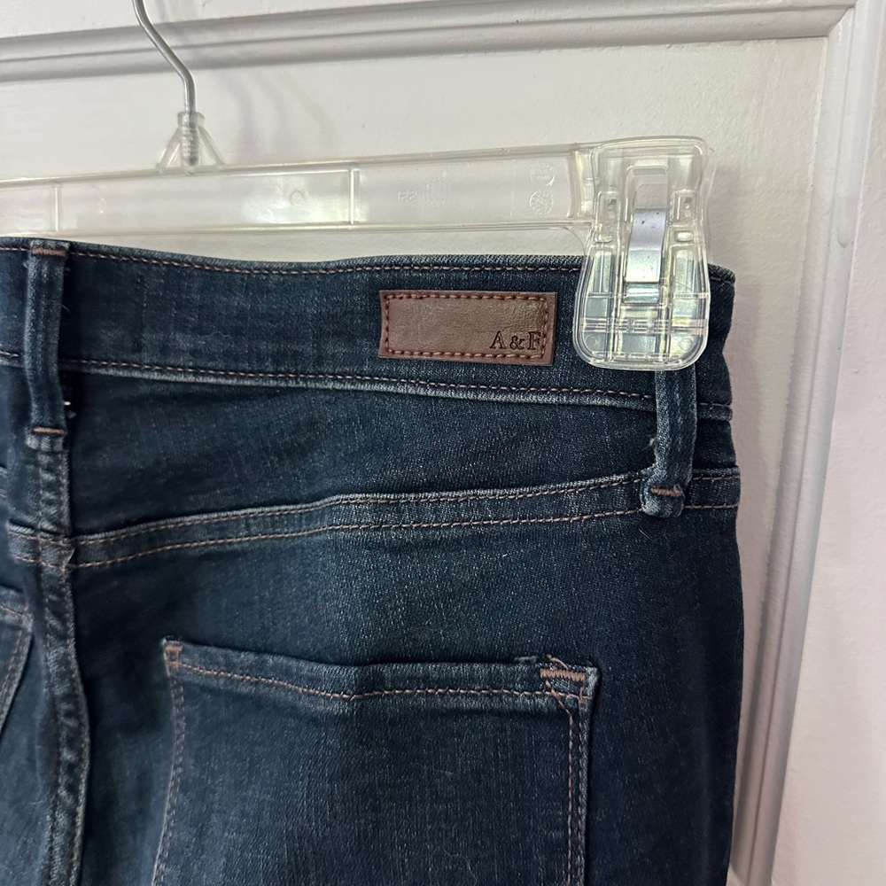 Abercrombie & Fitch Blue Skinny Jeans - Picture 6 of 7